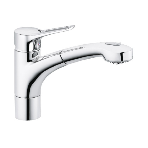 Смеситель для кухни Kludi MX 399410562 хром, выдвижной излив-душ