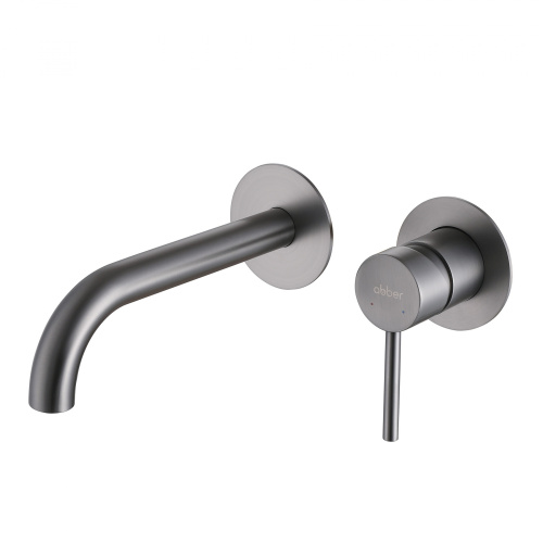 Смеситель для раковины ABBER Wasser Kreis AF8112NG скрытого монтажа, никель