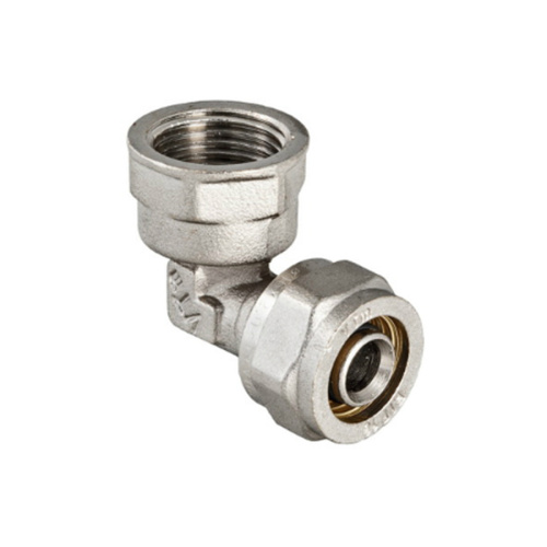 Угольник с резьбой обжим Valtec 16х1/2"В металлопластик VTm.352.N.001604