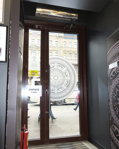 Воздушно-тепловая завеса КЭВ-5П1153Е нерж.  Тепломаш