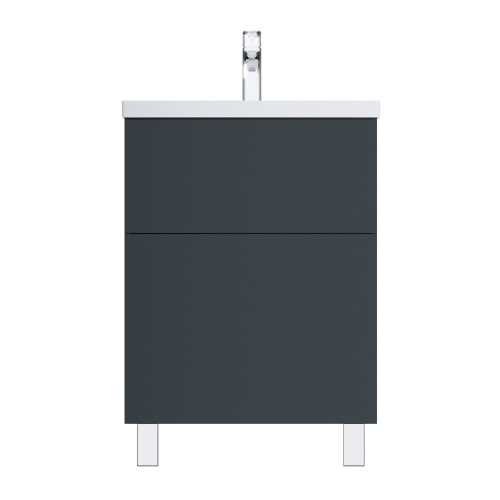 База под раковину напольная AM.PM GEM графит матовый M90FSX06022GM32