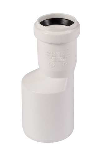 Переход 50x32 белый, эксцентрический, редукция HTR Ostendorf