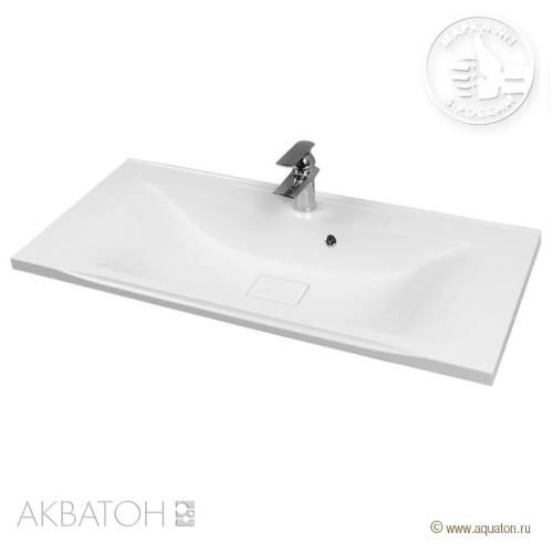 Раковина Акватон ПРЕМЬЕР М 1000 мебельная 1A70473KPR010