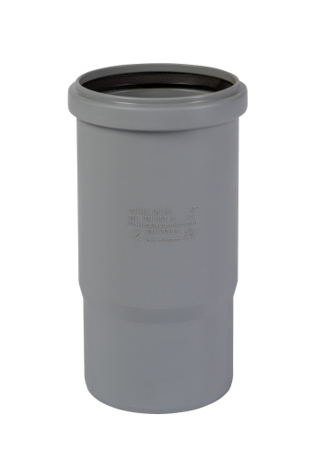 Муфта 90 длинная, компенсационный патрубок HTL Ostendorf внутренняя канализация