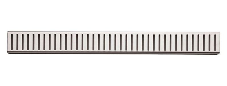 Решетка Alcaplast PURE-950L для водоотводящего желоба (APZ1, APZ4, APZ12), нержавеющая сталь, глянцевый, L 950 мм