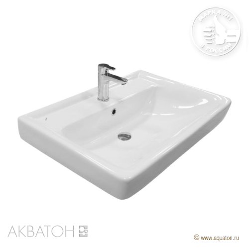 Раковина Акватон Тигода-60 мебельная 1WH302082