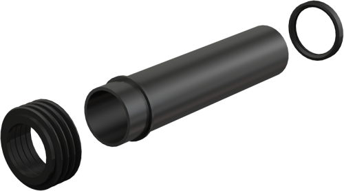 Патрубок 200 мм  Alcaplast для подключения подвесного унитаза к бачку M901