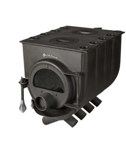 Печь газогенераторная Бренеран АОТ-08 тип 0.05 с 2 конфорками и со стеклом