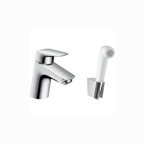 Смеситель для раковины Hansgrohe Logis 71290000 хром, гигиенический душ