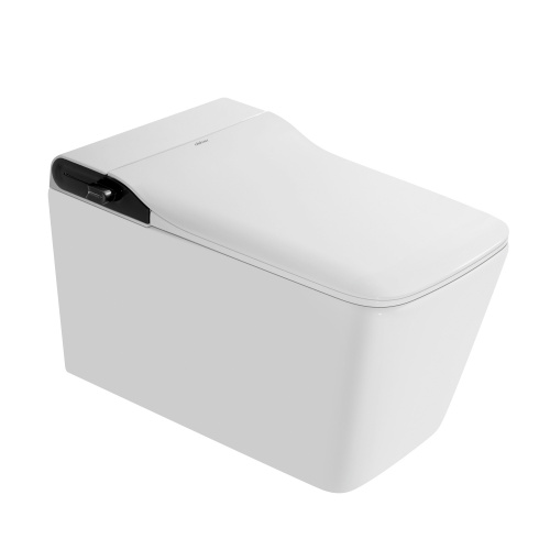 Электронный, подвесной унитаз-биде ABBER Rechteck AC1215S белый