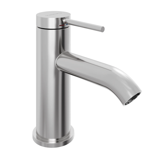 Смеситель для раковины Abelsberg Fluida ERF22001CH, глянцевый хром