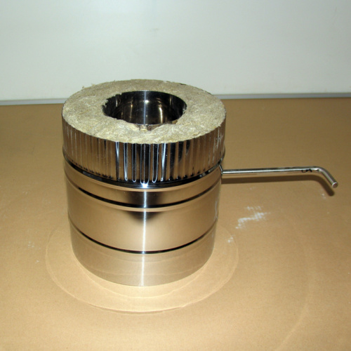 Шибер поворотный т.\из. D=150(0.5)/250 нерж.430