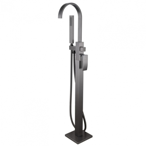 Смеситель для ванны ABBER Wasserfall AF8615NG напольный, никель