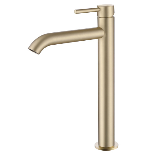 Смеситель для раковины ABBER Wasser Kreis AF8111G золото матовое