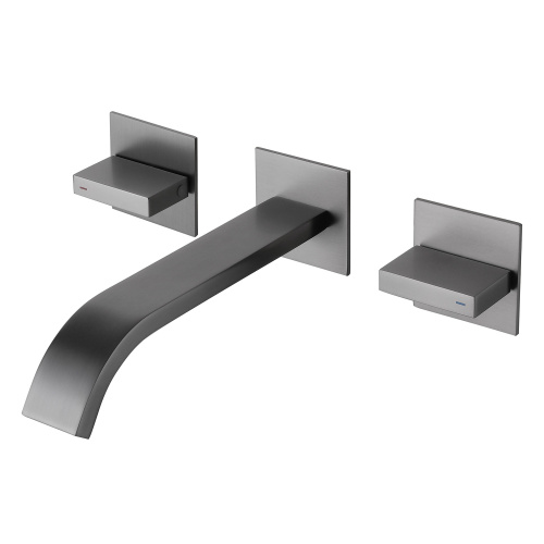 Смеситель для раковины ABBER Wasserfall AF8612NG скрытого монтажа, никель