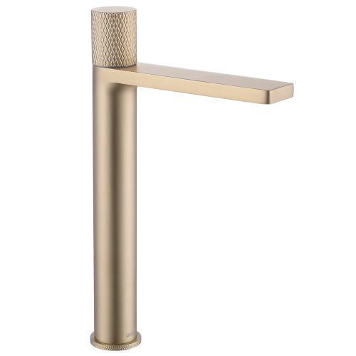 Смеситель для раковины ABBER Rund AF8711G золото матовое