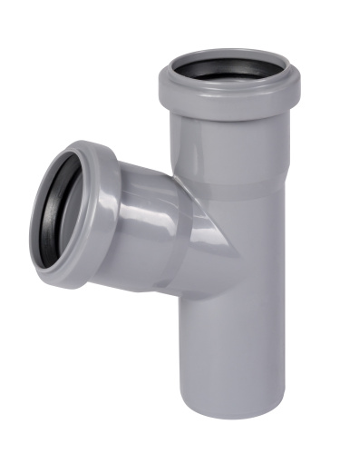 Тройник 50x67° косой, PP HTEA Ostendorf внутренняя канализация