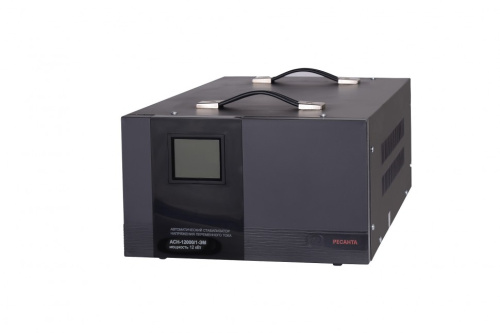 Стабилизатор напряжения Ресанта АСН-12000/1-ЭМ однофазный