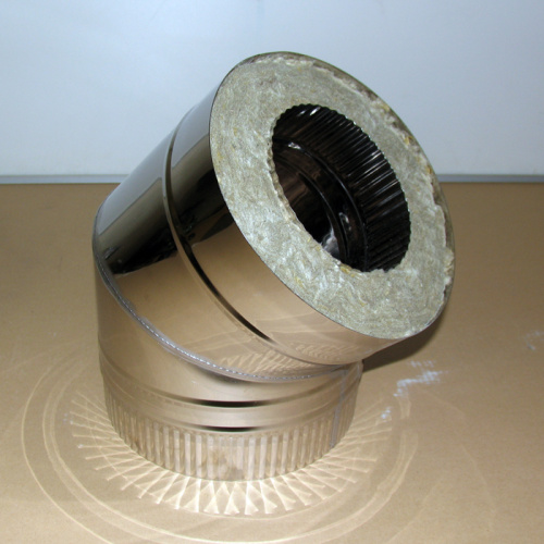 Отвод 45° D=150(0.5)/250 нерж.430