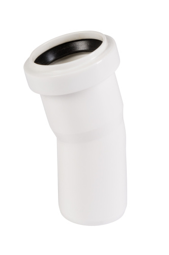 Отвод 40x15° белый, PP HTB Ostendorf внутренняя канализация