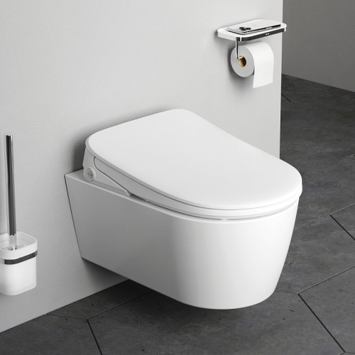 Подвесной унитаз-биде Am.Pm Func C8F1702SC белый, электро-крышка биде, 3 режима