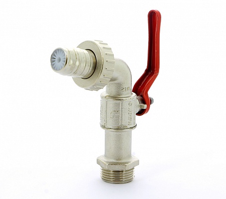 Кран шаровой 1"Н со съемным штуцером ITAP 132 1'