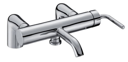 Смеситель для ванны Jacob Delafon Purist E14500-4A-CP хром, на деку, межосевое расстояние 150мм