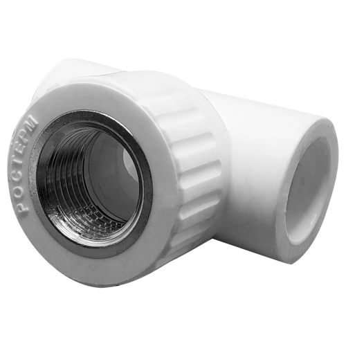 Тройник с резьбой РОСТерм 32х3/4"Вх32 полипропилен PR-TF32-34