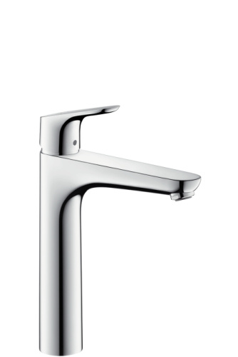 Смеситель для раковины Hansgrohe Focus 31608000 хром, высокий, донный клапан