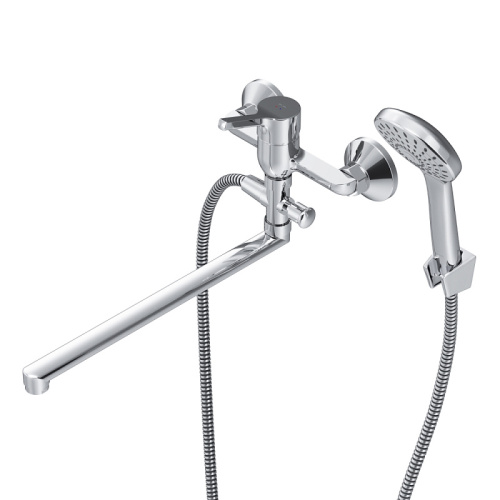 Смеситель для ванны AM.PM X-Joy S F85B90100 душевой набор, излив 325 мм, хром