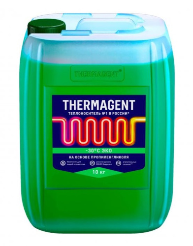 Теплоноситель Thermagent EKO -30 пропиленгликоль 10 кг