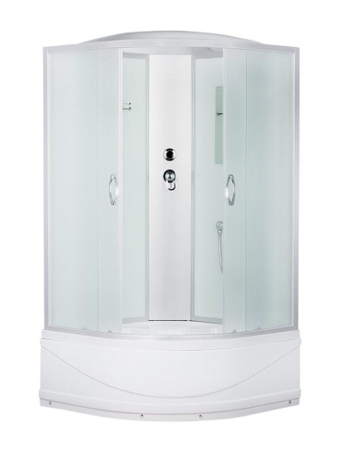 Душевая кабина 100x100 Erlit Comfort ER3510TP-C3 высокий поддон
