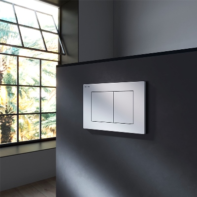 Кнопка для инсталляции механическая Am.Pm PrimeFit S I090201 пластик, белый глянц