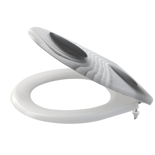 Сиденье Alcaplast Softclose универсальное, Дюропласт, для унитаза A604 ZEN