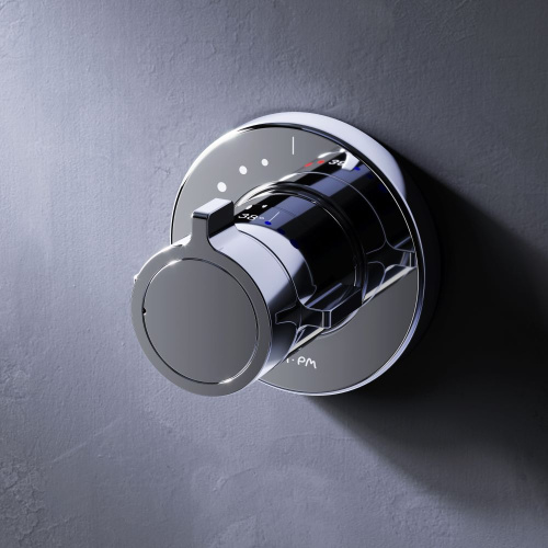Смеситель встраиваемый Am.Pm X-Joy F85A65600 с термостатом, 1 потребитель, хром