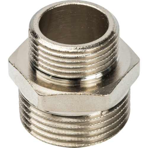 Ниппель переxодной Stout 1"x3/4"НН никелированный SFT-0004-000134