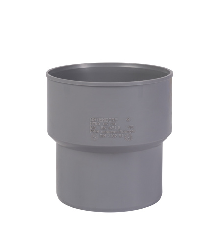 Переход 110 на чугунную трубу HTUG Ostendorf