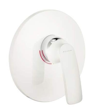 Смеситель для скрытого монтажа Kludi Balance 526559175 Белый/Хром, неполный комплект