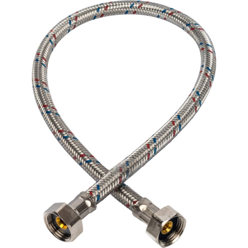 Подводка для воды 1/2" гайка-гайка, длина 60см Stout