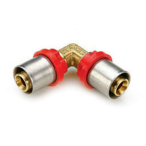 Угольник пресс Tiemme 20x20 металлопластик 1650006