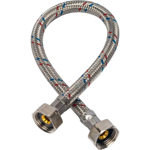 Подводка для воды 1/2" гайка-гайка, длина 50см Stout