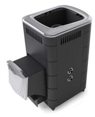 Банная печь Тунгуска Cast ДН ТО антрацит