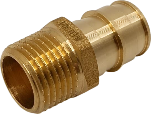 Соединитель РОСТерм 20x1/2"Н латунь, лайт Q&E PE-x L20COUP12EXT