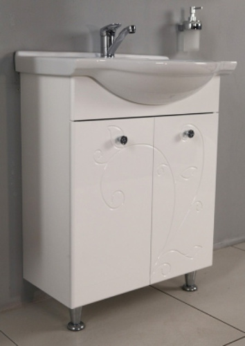 Тумба Акватон Лиана 65 белый 1A165701LL010