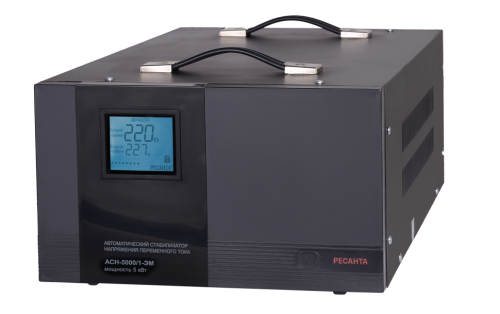 Стабилизатор напряжения Ресанта АСН-5000 /1-ЭМ однофазный