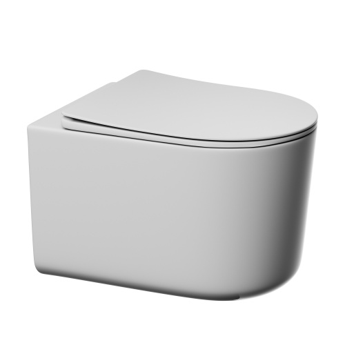 Подвесной унитаз ABBER Ultra AC1302 белый с ультратонким ободком