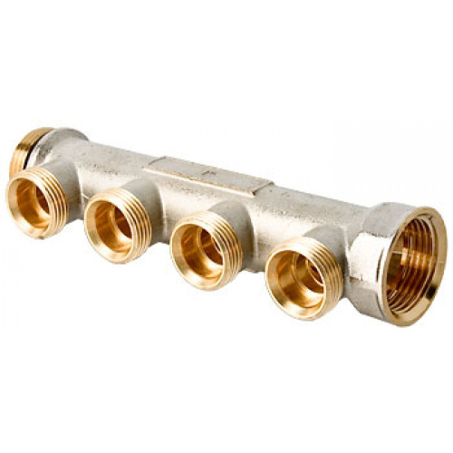 Коллектор 2 выхода Valtec 1"x3/4"Н евроконус VTc.500.NE.060502