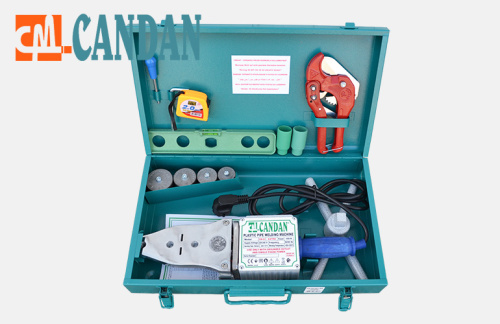 Сварочный аппарат CANDAN СМ-03 SET WV 750+750Вт с насадками 20,25,32,40