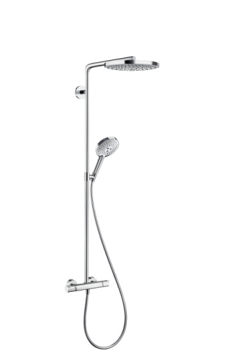 Душевая система с термостатом Hansgrohe Raindance Select S 240 2jet Showerpipe хром 27129000