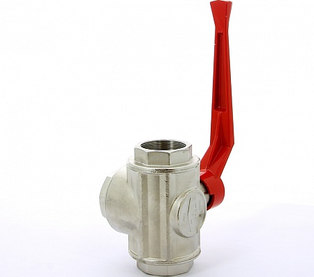 Кран трехходовой 2"ВВВ с T-переключением ITAP 128 2'T